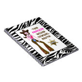 このプリンセスは女性のカーボーイブーツだ! ノートブック (右側)