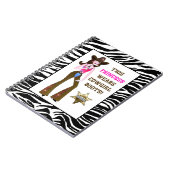 このプリンセスは女性のカーボーイブーツだ! ノートブック (左側)