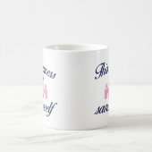 このプリンセス救自身 コーヒーマグカップ (中央)