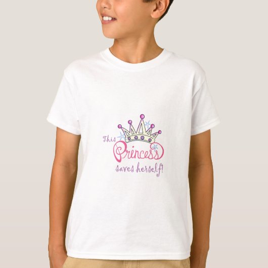 このプリンセス救自身！ Tシャツ (正面)