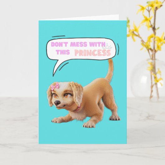 このプリンセス カード (黄色い花)