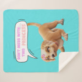 このプリンセス シェルパブランケット (正面(横))