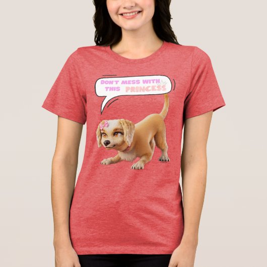 このプリンセス トライブレンドＴシャツ (正面)