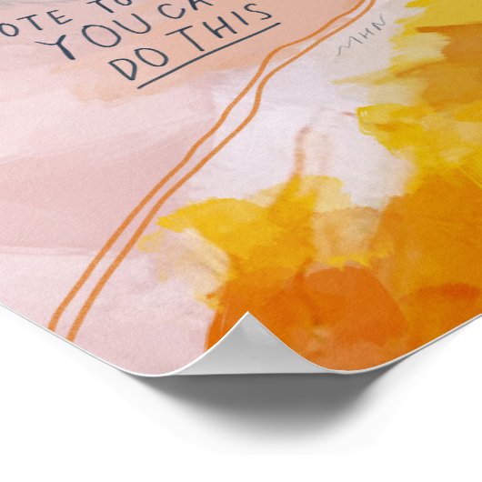 このプリント ポスター (角)