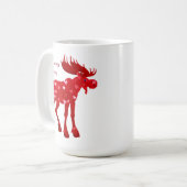 このヘラジカに恋して - 15 oz. マグカップ (正面左)