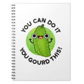 このベギー・パンを食べてやれおもしろいばいい ノートブック (正面)