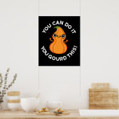 このベジプンダークブルーグは食べられるぞ ポスター (キッチン)