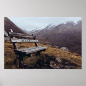 このベンチにあなたのイニシャルを刻んで | ロマンチック ポスター (正面)