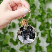 このページにドッグ写真を追加 キーホルダー (手)