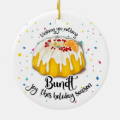 このホリデーシーズンに何も喜びをもたらさないように セラミックオーナメント (裏面)