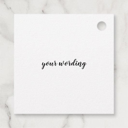 このホリデーシーズンに何も喜びをもたらさないように フェイバータグ (裏面)