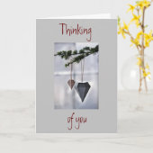 **このホリデーシーズンは待ち遠しい** カード (黄色い花)