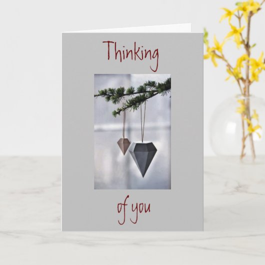 **このホリデーシーズンは待ち遠しい** カード (黄色い花)