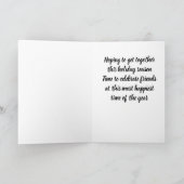 このホリデーシーズンを一緒に過ごそう シーズンカード (内部)