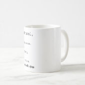 「このホームスクールで」シャーロット・メイソン・マグ コーヒーマグカップ (正面右)