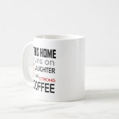 このホームマグ コーヒーマグカップ (正面左)