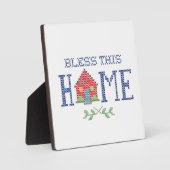 このホーム賛美プラーク フォトプラーク (正面)