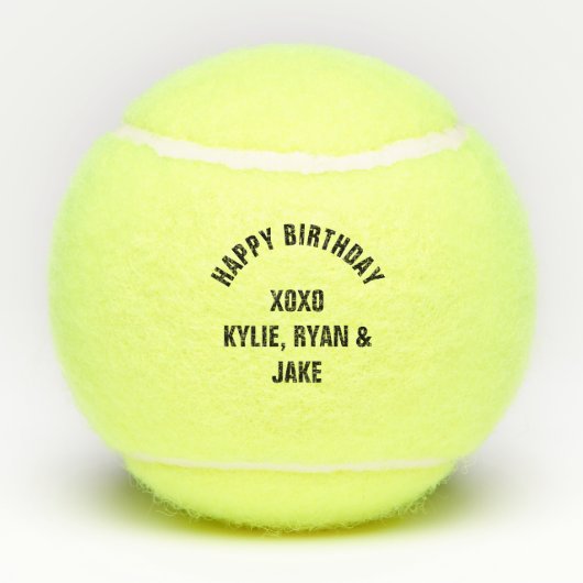 このボールは叔父のエベ最高のルに属してカスタムいる テニスボール (裏面)