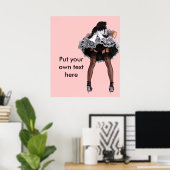 このポスターの個人用設定 ポスター (ホームオフィス)