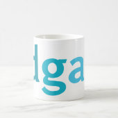 このマグについてのIDGAF コーヒーマグカップ (中央)