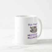 このマグに貴族の傾斜があります コーヒーマグカップ (正面右)