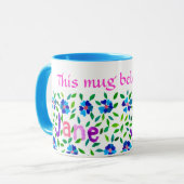 「このマグはジェーンのリンガーマグのものだ マグカップ (正面左)