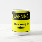 このマグは私の物です! コーヒーマグカップ (中央)