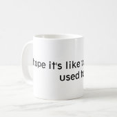 このマグは絶滅危惧種です コーヒーマグカップ (正面左)