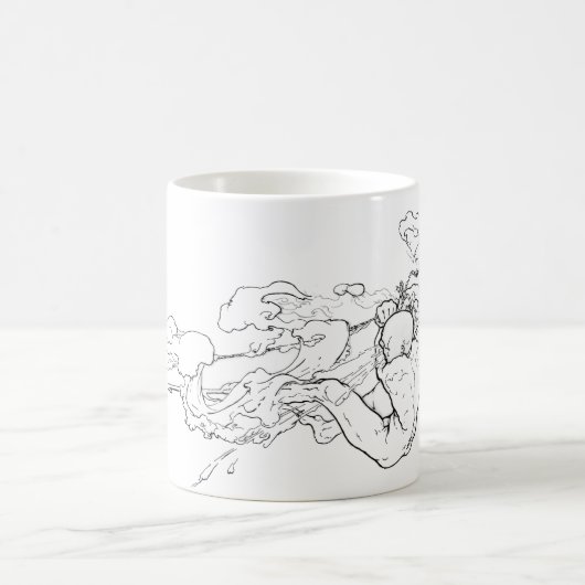 このマグみたいな感じクラシックだった コーヒーマグカップ (中央)