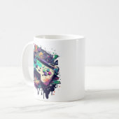 このマグカップで究極のゲーム体験を実現 コーヒーマグカップ (正面左)