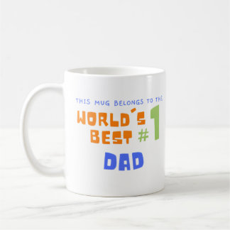 このマグカップは世界の最高のパパだ コーヒーマグカップ