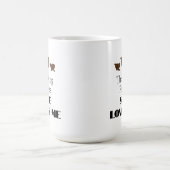 このマグカップは、彼女が私の引用文コーヒーマグカップを愛していることを証明 コーヒーマグカップ (中央)