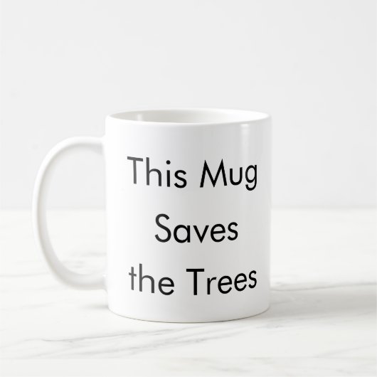 このマグ救ザ・ツおもしろいリーのコーヒーマグ コーヒーマグカップ (左)