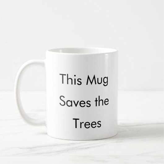 このマグ救ザ・ツおもしろいリーのコーヒーマグ コーヒーマグカップ (左)