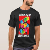 このマスタービルダー5歳5誕生日Bor Tシャツ (正面)