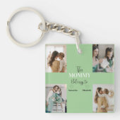 このママが属している – カスタム写真集 | キーホルダー (正面)