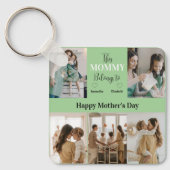 このママの所属先 – 写真パーソナライズされた | キーホルダー (正面)