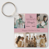 このママの所属先 – 写真パーソナライズされた | キーホルダー (正面)