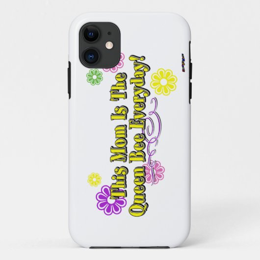 このママはクイーンビーの毎日タイプ Case-Mate iPhoneケース (裏面)