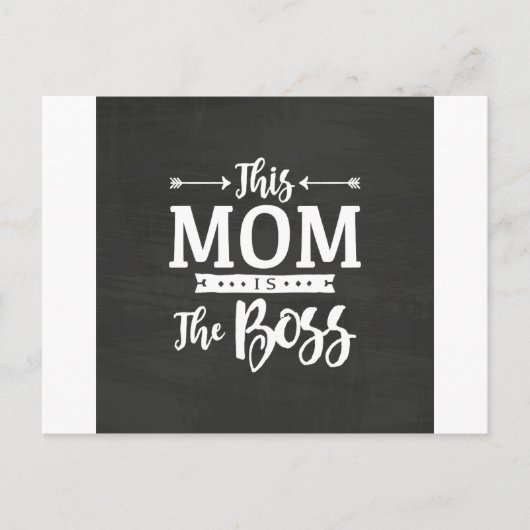 このママはボス ポストカード (正面)