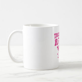 このママはロックンロールママをロック コーヒーマグカップ