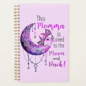 このママは月と背中に愛されている プランナー手帳 (正面)