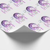 このママは月と背中に愛されている ラッピングペーパー (角)