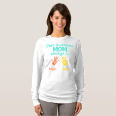 このママは誰のもの Tシャツ (正面フル)