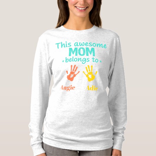 このママは誰のもの Tシャツ (正面)