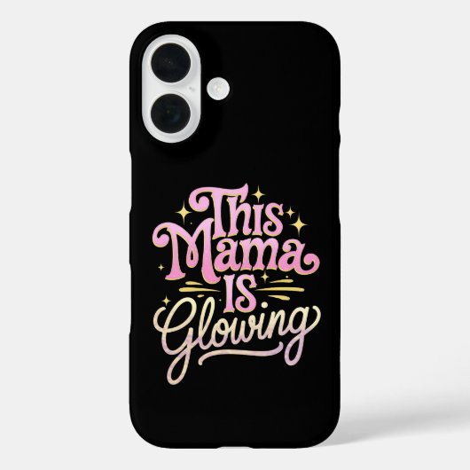 このママは輝いている ママ 母の日 Case-Mate iPhoneケース (裏面)