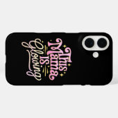 このママは輝いている ママ 母の日 Case-Mate iPhoneケース (裏面 (横))