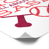 このママは野球の基本おもしろいの母親の事だ ポスター (角)