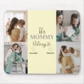 「このママは飼っている」カスタムマウスパッド マウスパッド (正面)