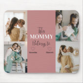 「このママは飼っている」カスタムマウスパッド マウスパッド (正面)